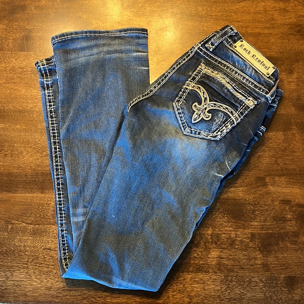 Women’s Rock Revival Curvy Boot Jeans